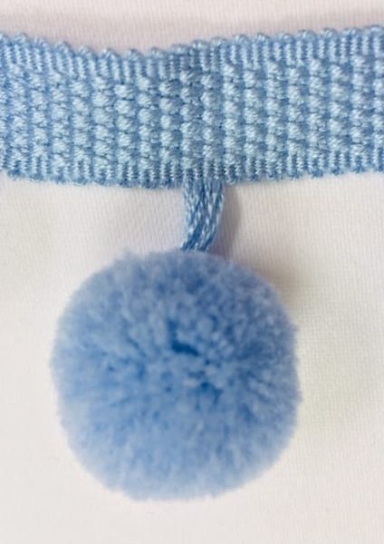 Luxe Pom Pom Swatch Colour: Light Blue