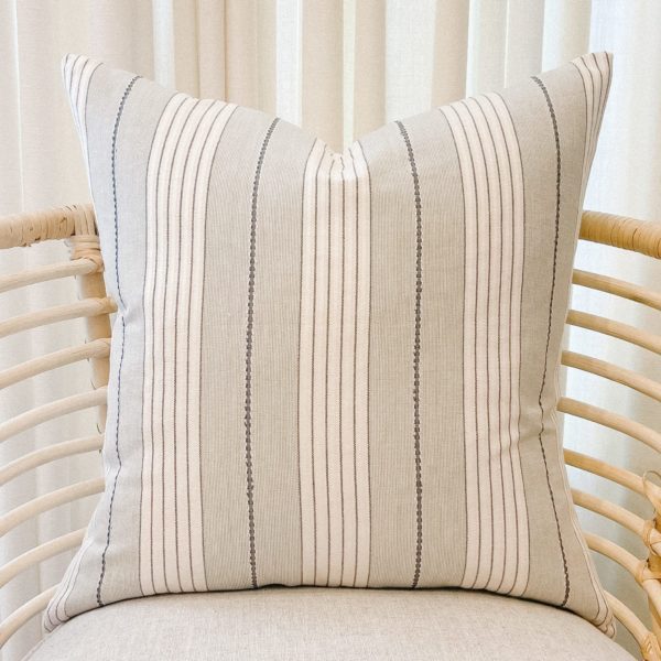 Audrey Stripe Grey