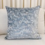 Seaside Velvet Swatch Colour: Blue