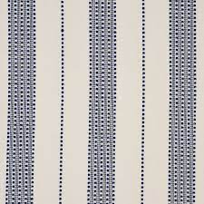 Lubeck Stripe Swatch Colour: Navy