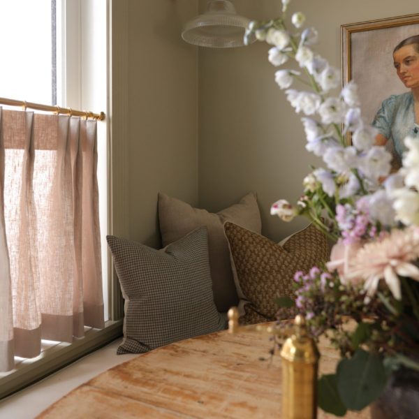 100% Linen Cafe Curtains