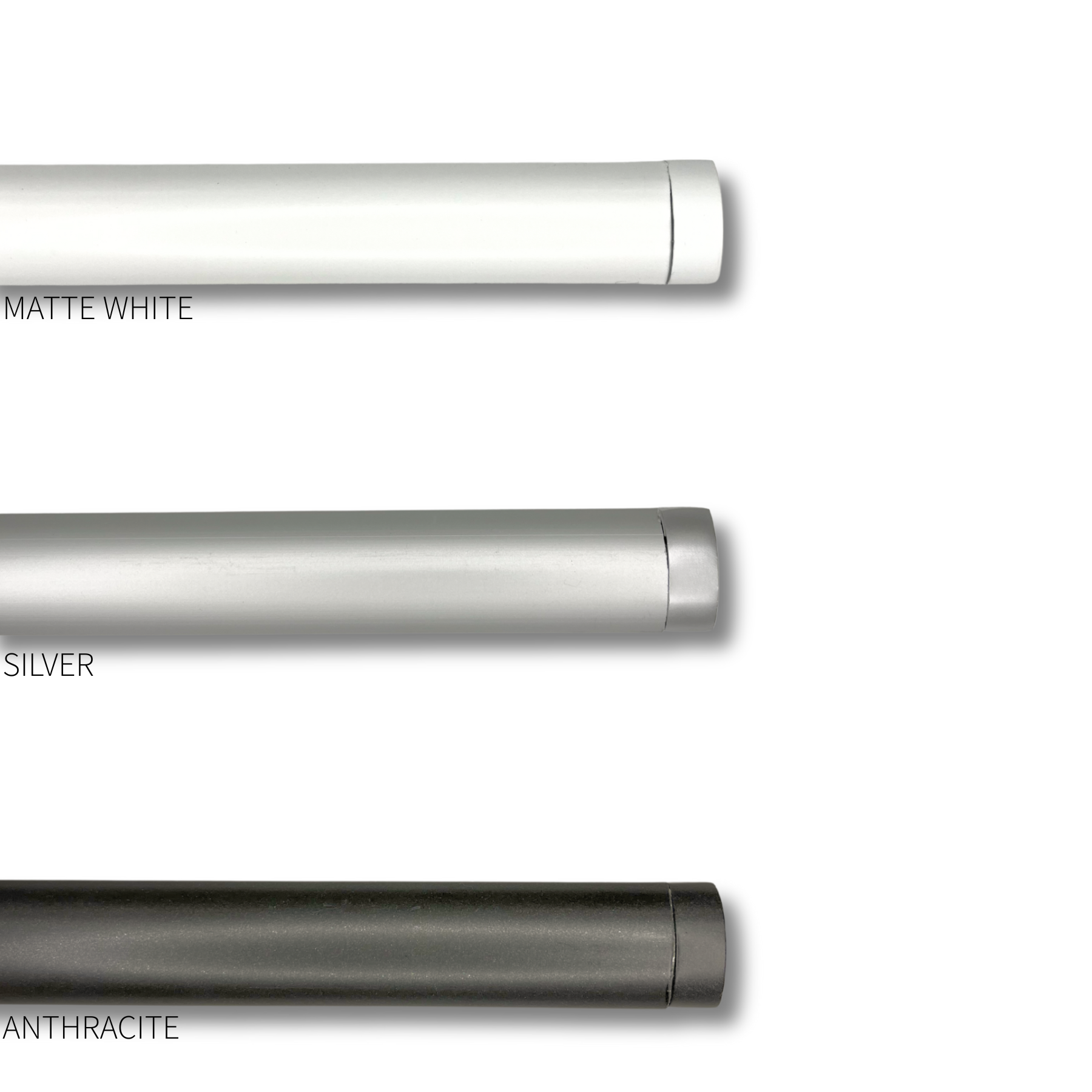 0.875 RODS (2) Decorative Round Channel Rod 7/8"