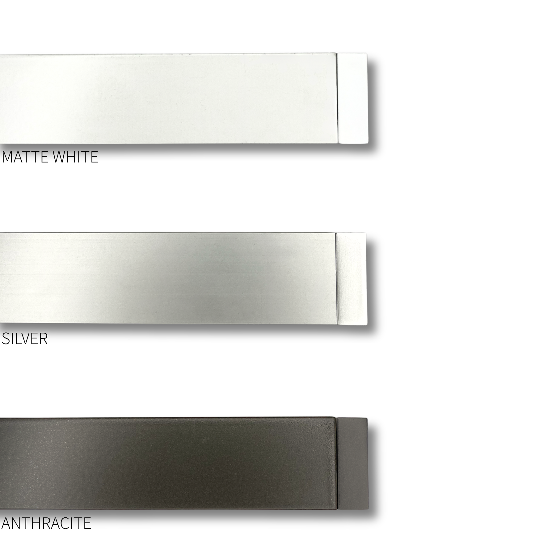 1.25 ROD Decorative Rectangular Channel Rail 1 1/4"